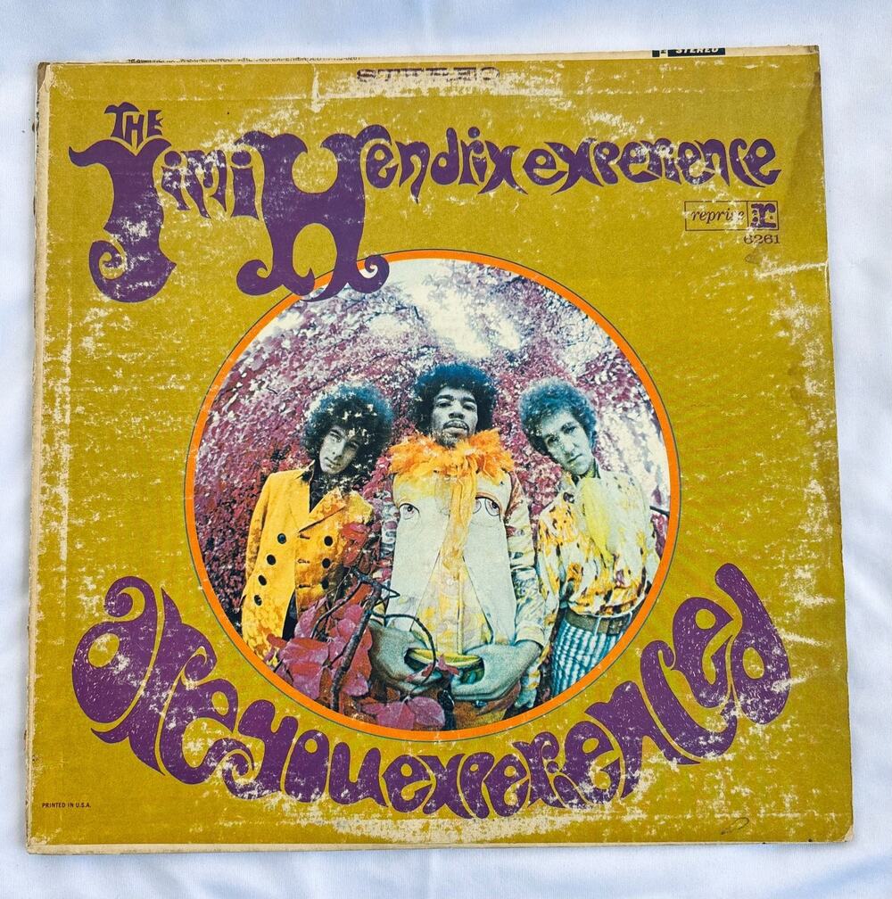 Jimi Hendrix Are You Experienced LP Vinyl Record 1972 repress